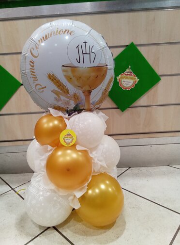 palloncino prima comunione e cresima