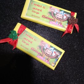 tavoletta di cioccolato personalizzata tavoletta di cioccolato personalizzata George la scimmietta tavoletta di cioccolato personalizzata tavoletta di cioccolato personalizzata George la scimmietta