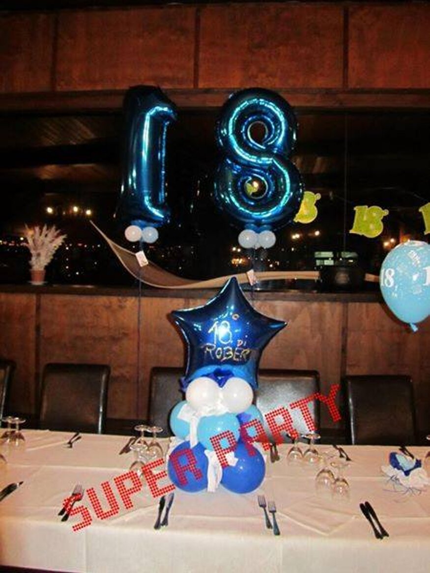 allestimenti palloncini18 anni