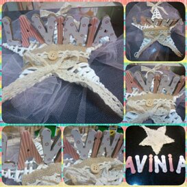 nome Lavinia stile shabby chic. su stella decoro da tavolo nome Lavinia stile shabby chic. su stella nome Lavinia stile shabby chic. su stella decoro da tavolo nome Lavinia stile shabby chic. su stella
