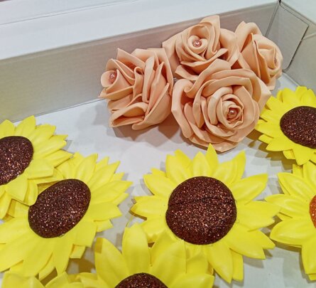 fiori segnaposto fiori segnaposto girasoli e rose