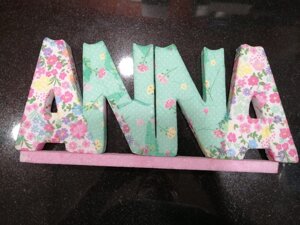 allestimento da tavolo nome anna allestimento da tavolo farfalle e nome Anna