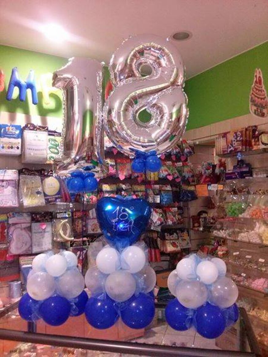 allestimenti palloncini18 anni