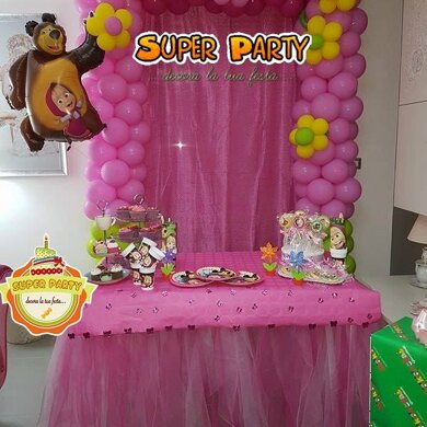 allestimento tema mashia e orso allestimento tema mashia e orso