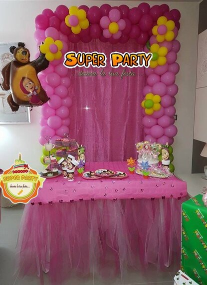 allestimento tema mashia e orso allestimento tema mashia e orso