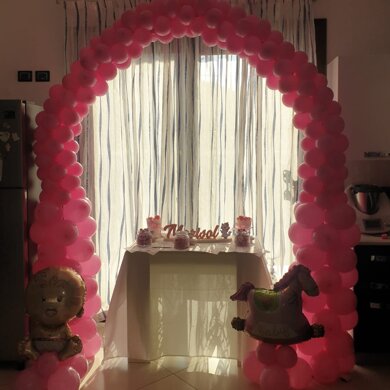 arco palloncini benvenuta arco palloncini benvenuta