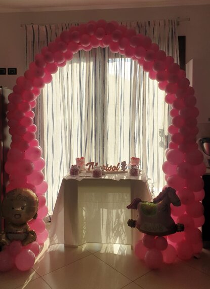 arco palloncini benvenuta arco palloncini benvenuta