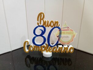 buon 80 compleanno scritta polisterolo buon 80 compleanno