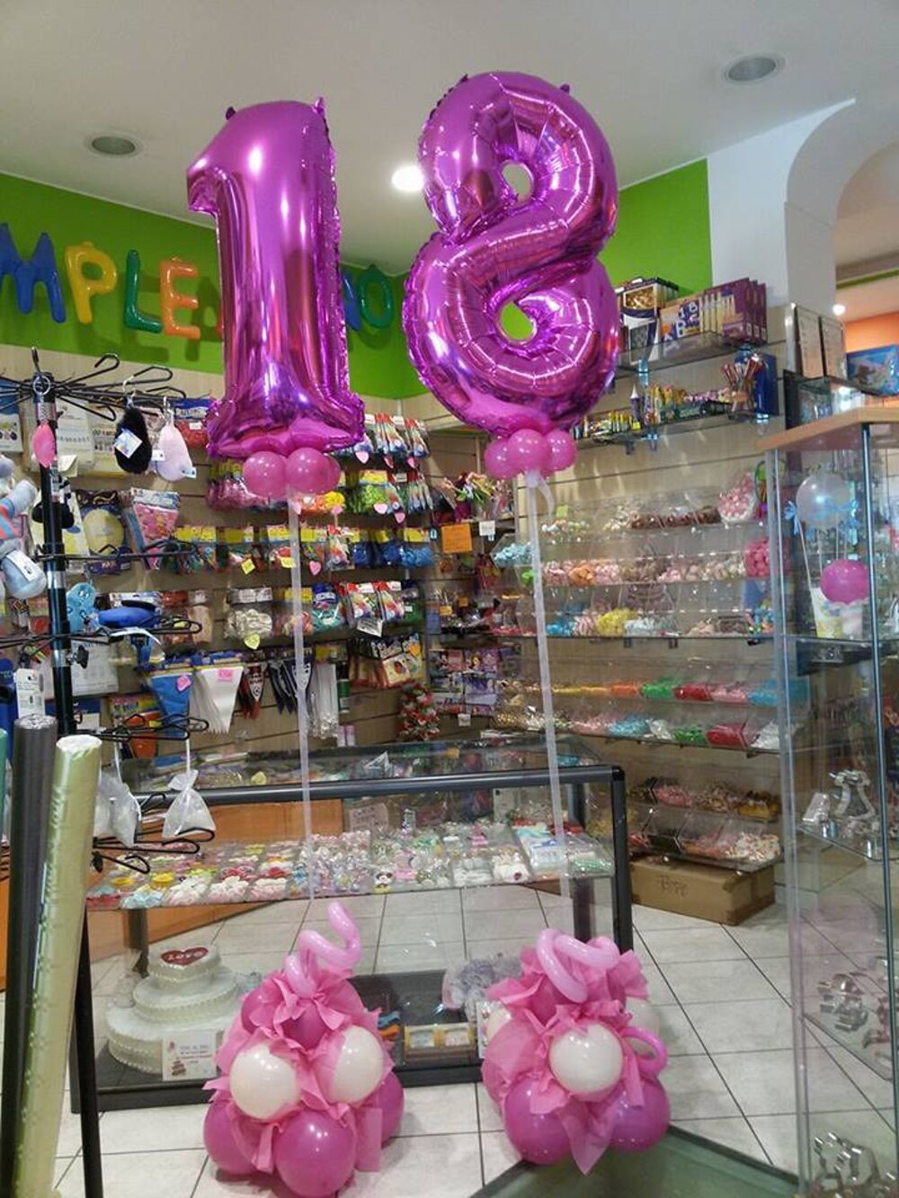 allestimenti palloncini18 anni