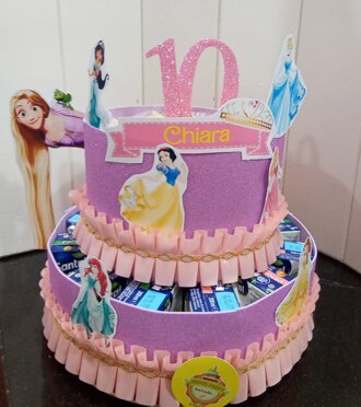 torta merende princess torta di merendine monoporzione princess