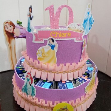 torta merende princess torta di merendine monoporzione princess