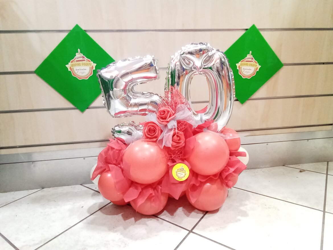 palloncino a numero 50 palloncino a numero 50