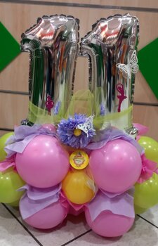 palloncino a numero palloncino a numero 11 primavera