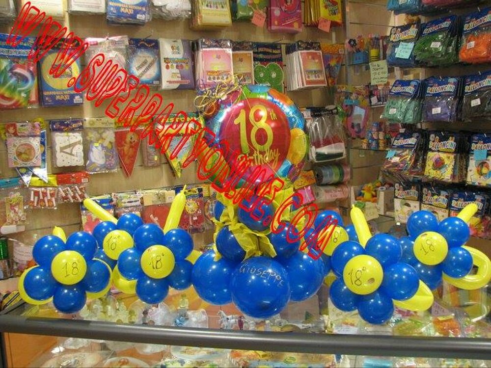 allestimenti palloncini18 anni