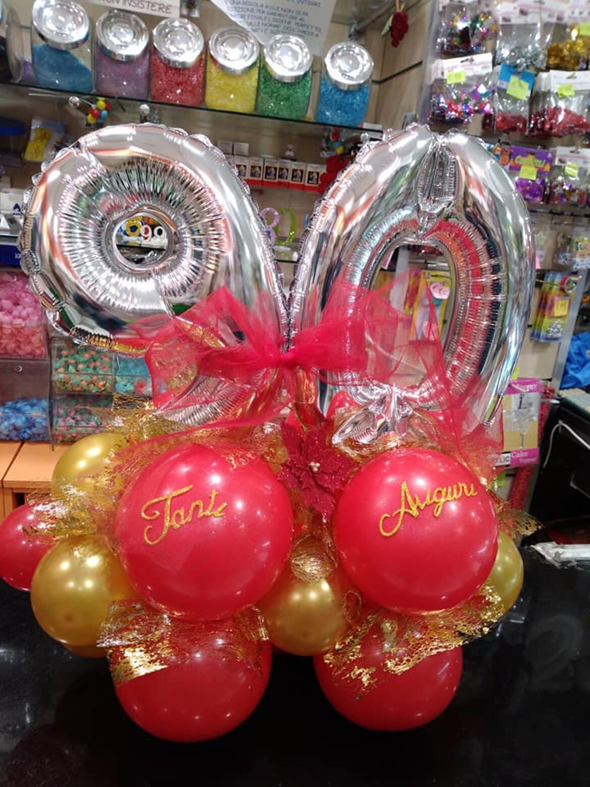 palloncino a numero 90 palloncino a numero 90