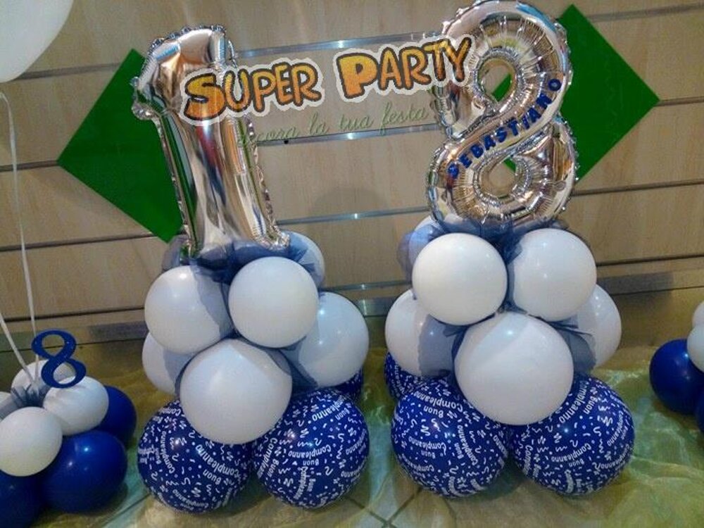 allestimenti palloncini18 anni