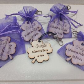 portachiavi con incisione