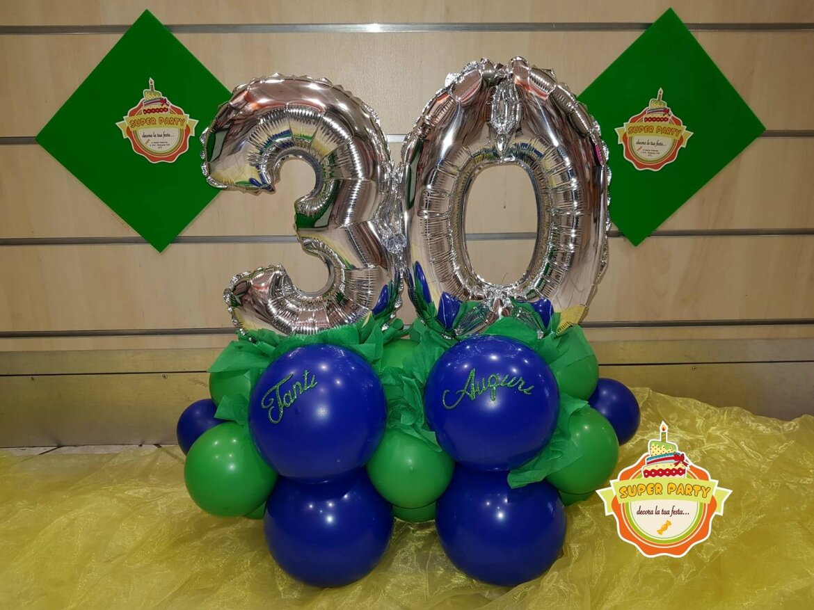 palloncino a numero30 palloncino a numero30