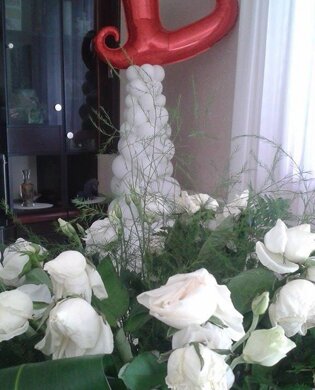 allestimento palloncini sposa allestimento sposa