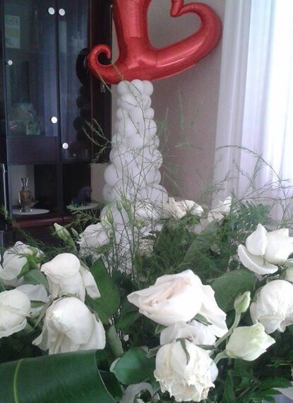 allestimento palloncini sposa allestimento sposa