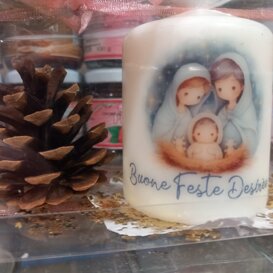 candela personalizzata con nativita' candela personalizzata con nativita'