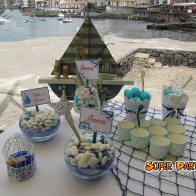 allestimento confettata tema mare allestimento confettata tema mare