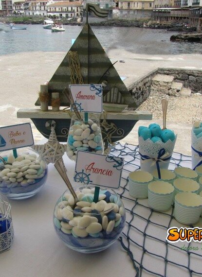 allestimento confettata tema mare allestimento confettata tema mare
