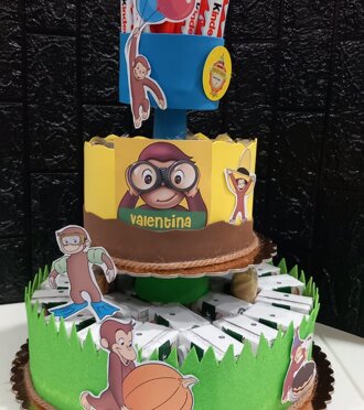 torta merenda george Curioso come George