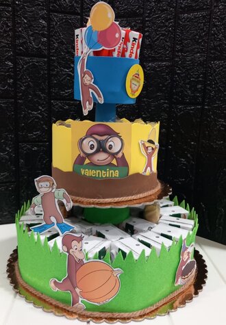 torta merenda george Curioso come George