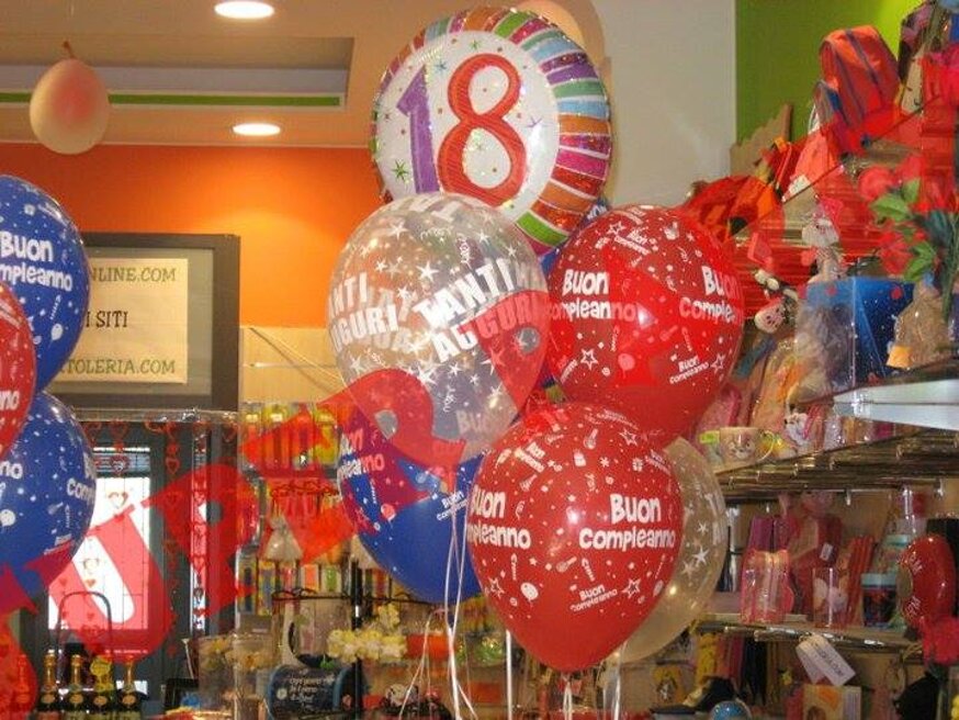 allestimenti palloncini18 anni