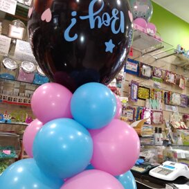 Baby shower,Gender Reveal palloncino sara' maschio o femmina......................?
