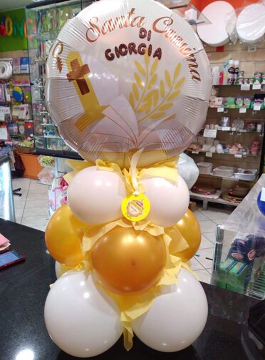 palloncino prima comunione e cresima