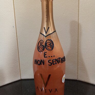 bottiglia personalizzata Aviva bottiglia spumante Aviva personalizzate