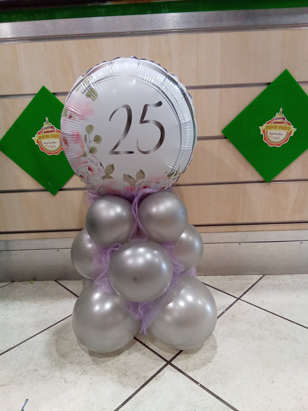 pallone 25 anni di matrimonio