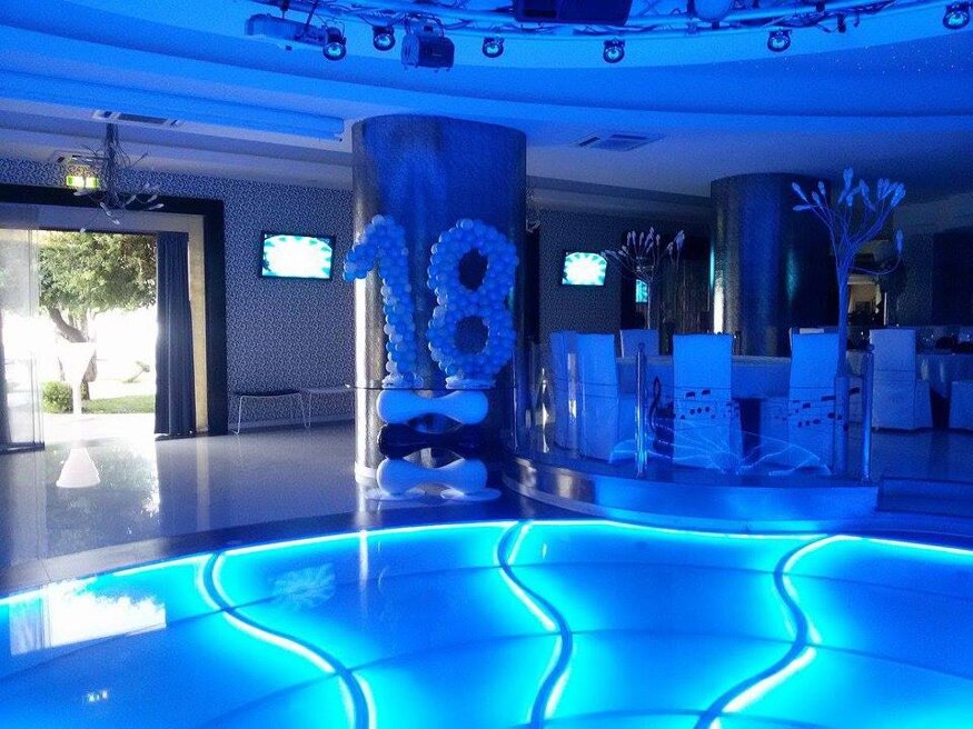 allestimenti palloncini18 anni
