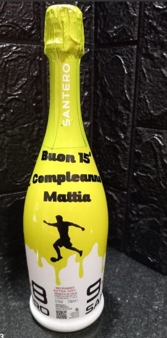 spumante personalizzato
