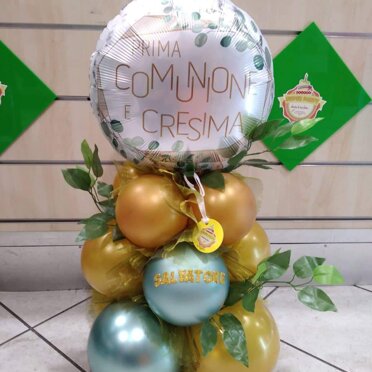 palloncino prima comunione e cresima