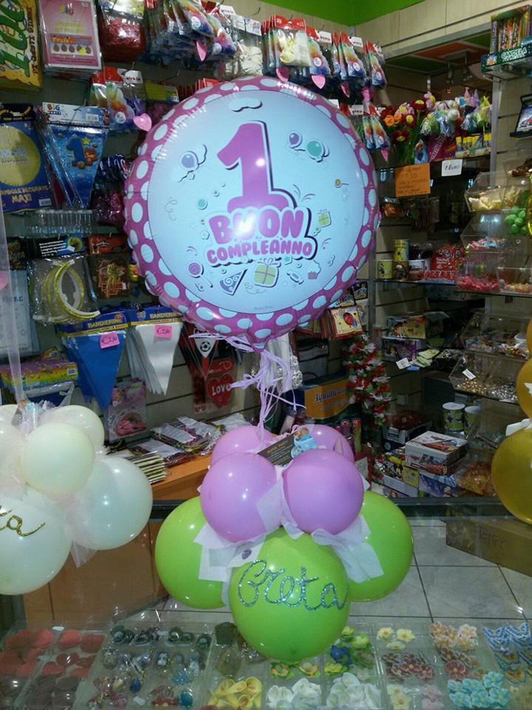 allestimenti 1 compleanno