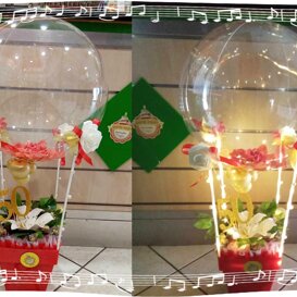 mongolfiera con luci mongolfiera con luci per 50 anni