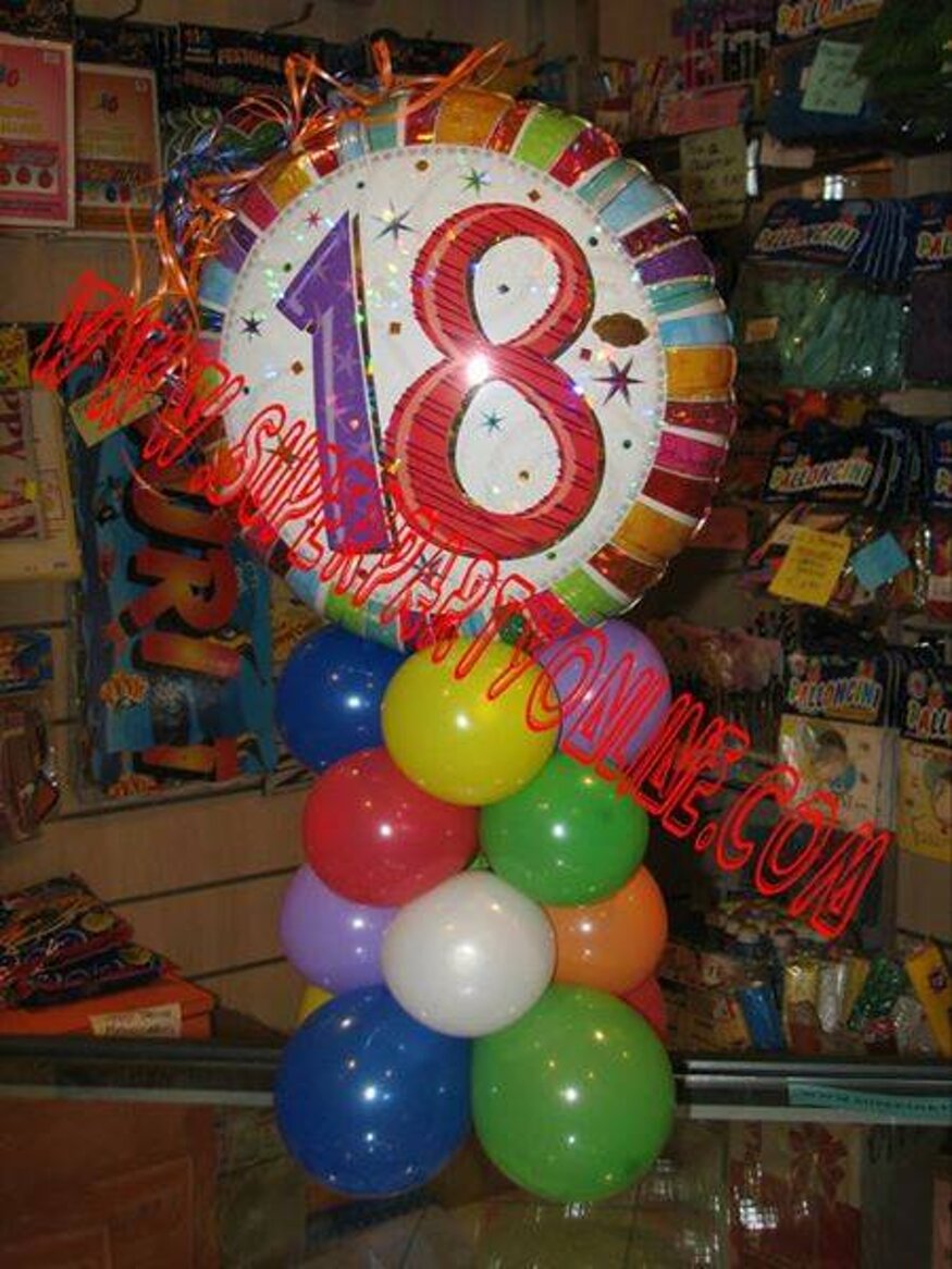 allestimenti palloncini18 anni