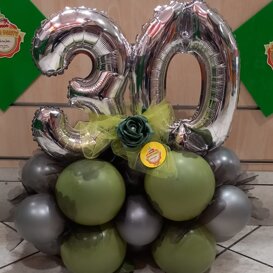 palloncino a numero palloncino a numero 30 verde oliva palloncino a numero palloncino a numero 30 verde oliva