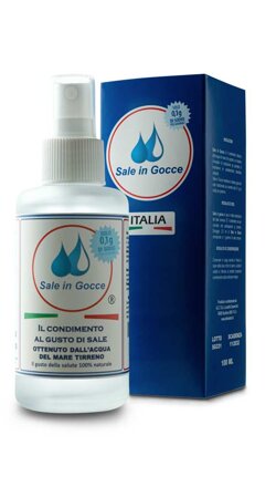 Flacone vetro Sale in Gocce con scatola