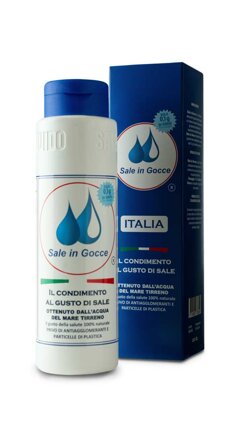 Flacone 450 ml Sale in gocce con scatola