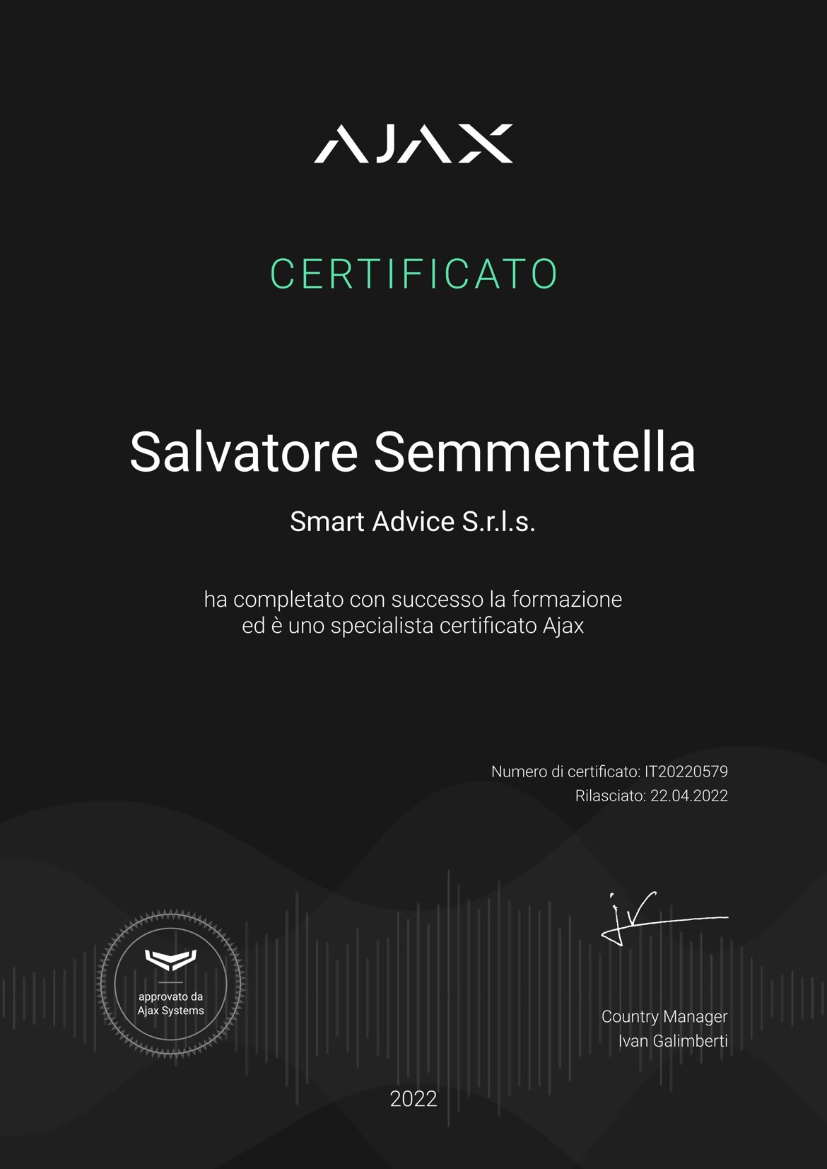 installatore certificato ajax