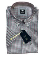 camicia-uomo-manica-corta-a-quadretti-ascot-sport-cod-15773-254-col-26