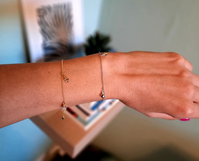 BRACCIALE PENDENTI CRYSTAL