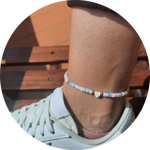 cavigliera-heishi-multicolor-conchiglia