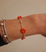 bracciale-flores-bright-red