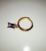 hoop-baguette-viola-placcato-oro