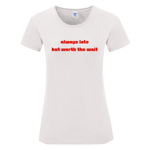 t-shirt-donna-always-late